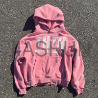 450 gsm Vintage Wash Cotton Screen Printed Graphic Hoodie