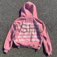 450 gsm Vintage Wash Cotton Screen Printed Graphic Hoodie