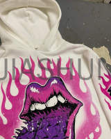 Heavyweight French Terry DTG Print Logo Hoodie