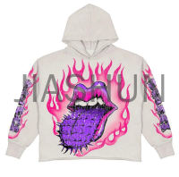 Heavyweight French Terry DTG Print Logo Hoodie