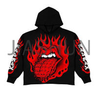 Heavyweight French Terry DTG Print Logo Hoodie