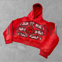 Heavyweight Vintage Distressed Oversized Acid Wash Hoodie