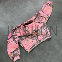 Camouflage Hoodie and Sweatpants Set