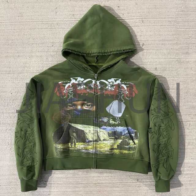 Custom Hoodie · 450 gsm · Vintage wash
