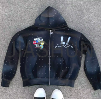 Custom Hoodie · Vintage wash · Embroidery