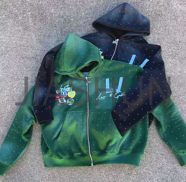 Custom Hoodie · Vintage wash · Embroidery