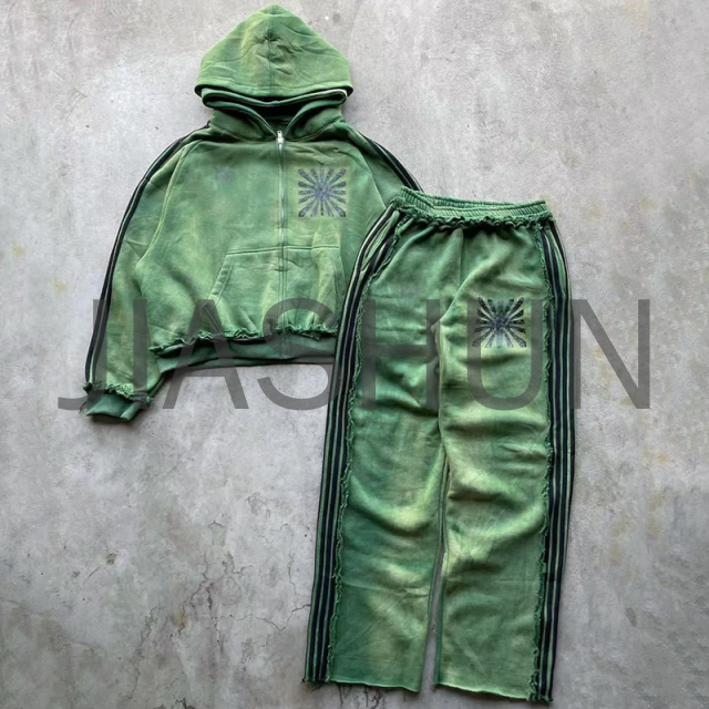 Custom Hoodie Set · Vintage wash
