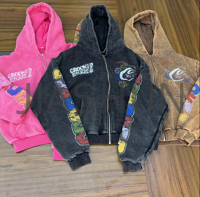Custom Hoodie · Vintage wash · DTG print