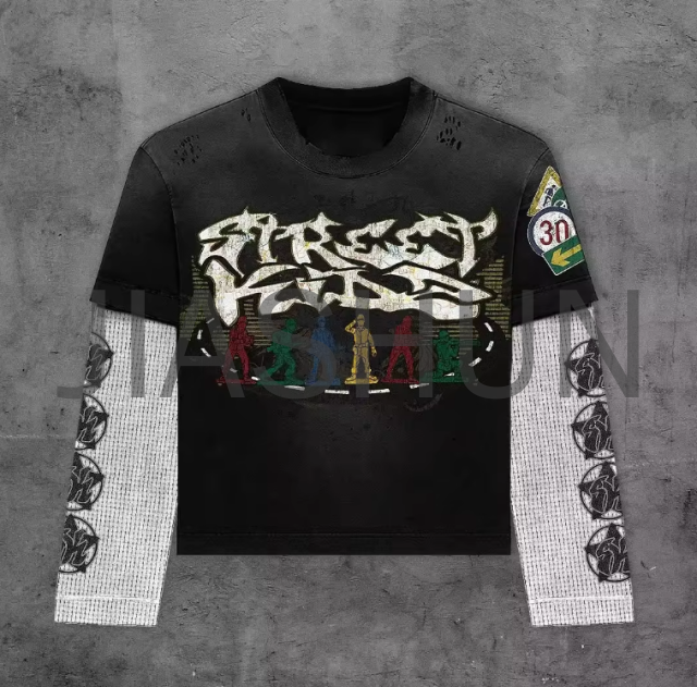 Custom Graphic T-Shirt · Vintage wash