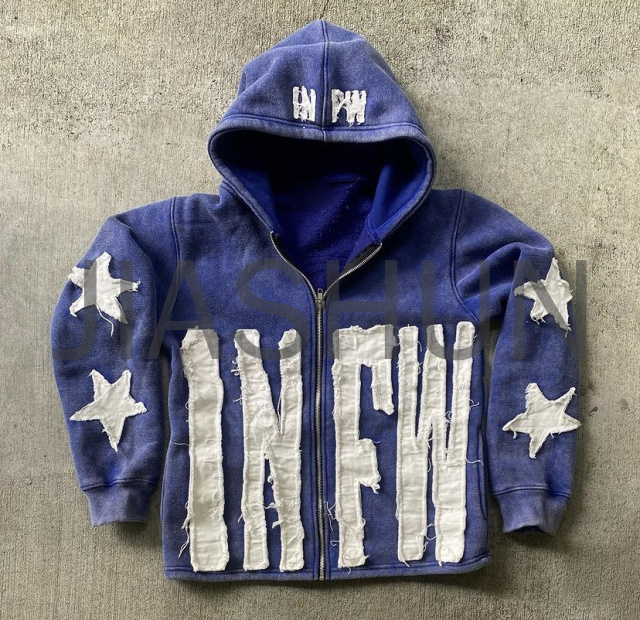 Custom Hoodie · Vintage wash · Embroidery