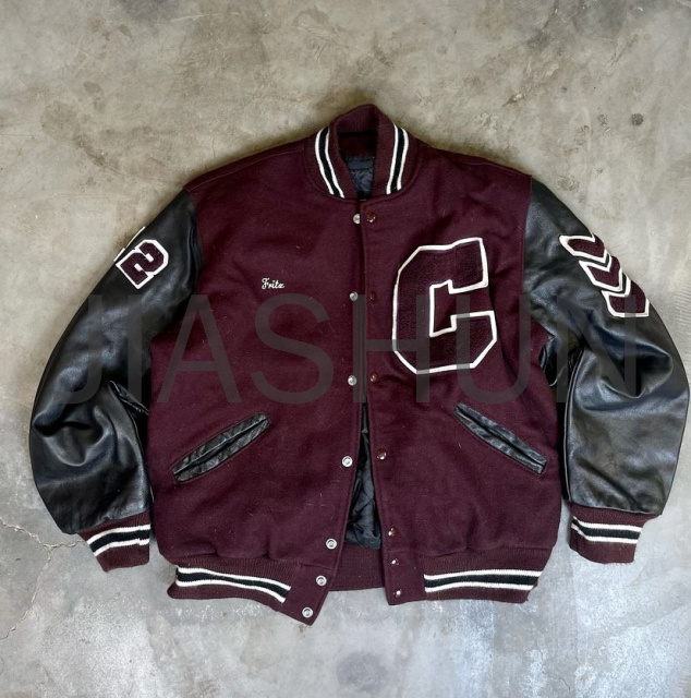 Custom Leather Jacket · Embroidery