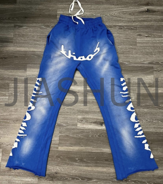 Custom Streetwear Pants · Vintage wash · Embroidery