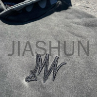 Heavyweight Vintage Acid Wash Distressed Pullover Hoodie