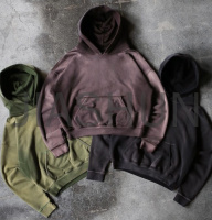 French Terry Drop Shoulder Hoodie