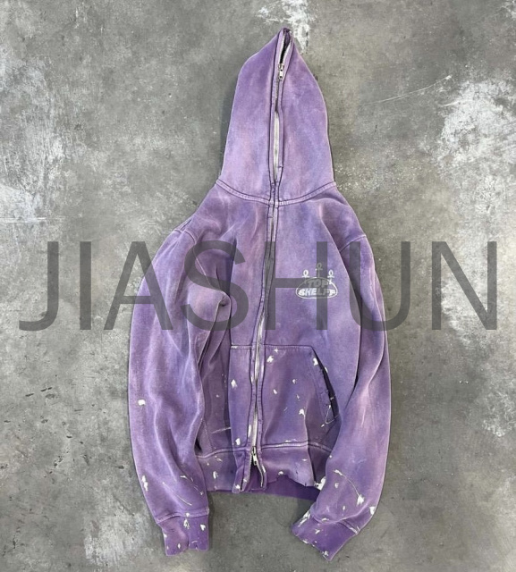 Custom Hoodie · Vintage wash · Screen print