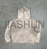Heavyweight Acid Wash Vintage Distressed Sun-Faded Hoodie