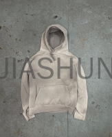 Heavyweight Acid Wash Vintage Distressed Sun-Faded Hoodie
