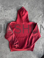 Vintage Sun Faded Stone Acid Wash No-String Pocket Hoodie