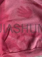 Vintage Sun Faded Stone Acid Wash No-String Pocket Hoodie