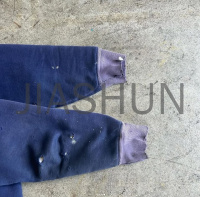 Acid Wash Distressed Oversized Hoodie