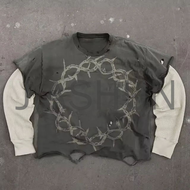 Custom Graphic T-Shirt · Vintage wash