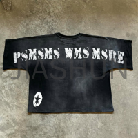 Acid Wash Oversized Crewneck T-Shirt