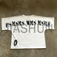 Acid Wash Oversized Crewneck T-Shirt