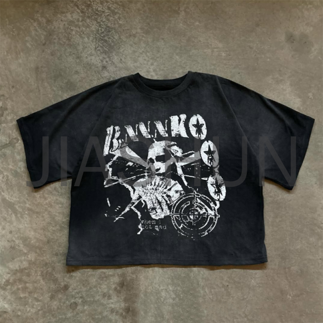 Custom Graphic T-Shirt · Vintage wash