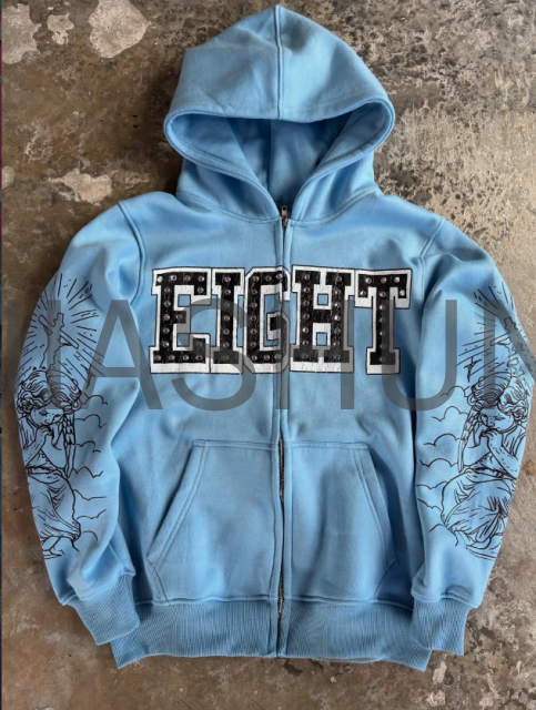 Custom Hoodie · Vintage wash · Screen print