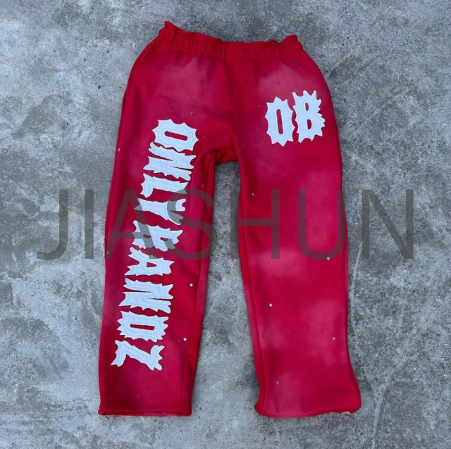 Custom Sweatpants · Vintage wash · Embroidery
