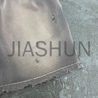 Vintage Wash Sun Faded Cotton Sweat Shorts