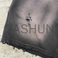 Vintage Wash Sun Faded Cotton Sweat Shorts