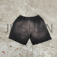 Vintage Wash Sun Faded Cotton Sweat Shorts