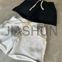 Dirty Wash Oversize Heavyweight Terry Cotton Sweat Shorts