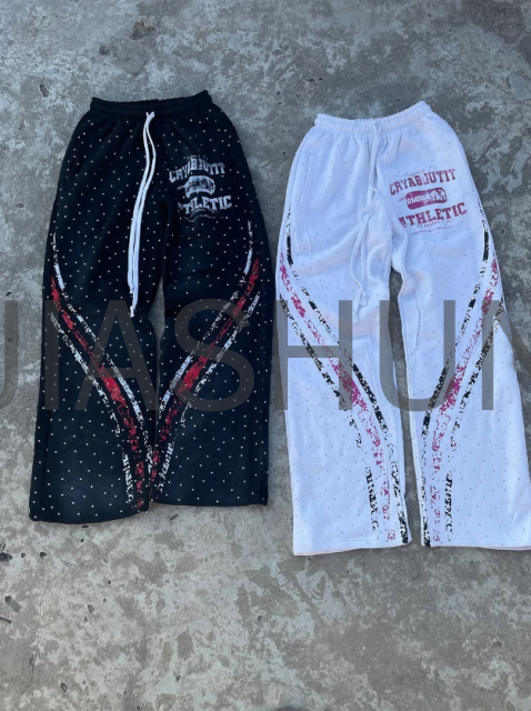 Custom Sweatpants · Vintage wash · Screen print