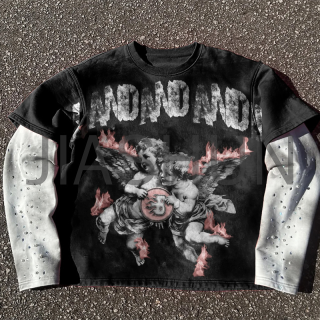 Custom Men's T-Shirts · Vintage wash · DTG print