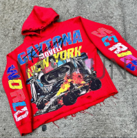 Vintage Wash Distressed Raw Hem Cropped Hoodie