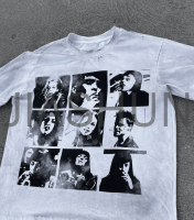 220 gsm Dirty Wash O-Neck T-Shirt with Digital Printing
