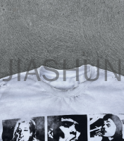220 gsm Dirty Wash O-Neck T-Shirt with Digital Printing