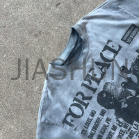 Oversized Boxy T-Shirt with Graphic Digital Print