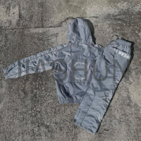 Waterproof Zip-Up Polyester Nylon Windbreaker Tracksuit