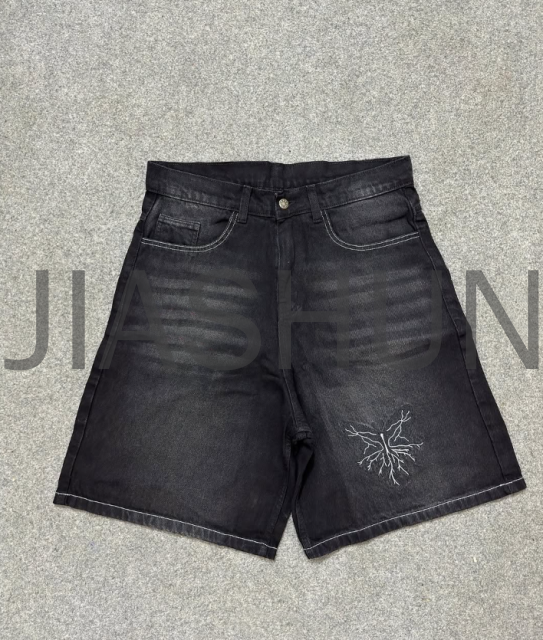 Custom Denim Shorts · Vintage wash