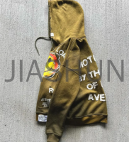 Breathable Waterproof Cotton Hoodie with DTG Print