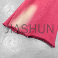 Acid Wash Straight Sweatpants with Print