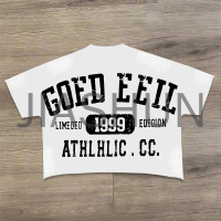 Acid Wash Oversized Graphic T-Shirt