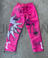 Oversized Baggy Wide Leg Jogger with Full DTG Print