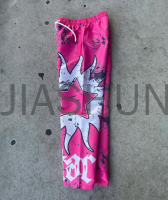 Oversized Baggy Wide Leg Jogger with Full DTG Print