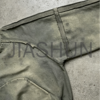 100% Cotton Heavyweight Dirty Wash Distressed Oversized Hoodie