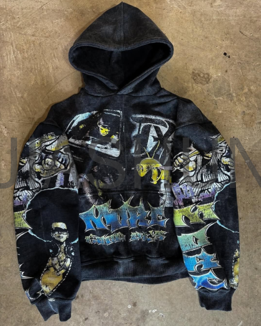 Custom Hoodie · 500 gsm · Vintage wash