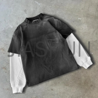 Custom Graphic T-Shirt · Vintage wash